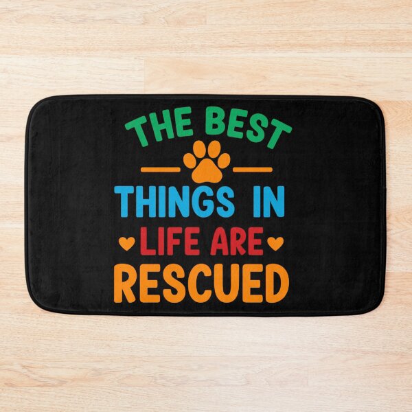 Item preview, The Best Things in Life Are Rescued | Rescue Dog Lovers designed and sold by artcultreone.