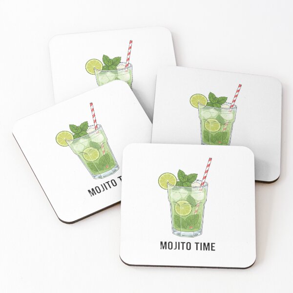 Item preview, Mojito Time Cocktail Humor T-Shirt designed and sold by ThePrintEngine.