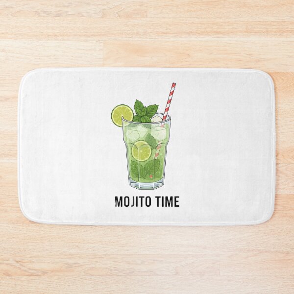 Item preview, Mojito Time Cocktail Humor T-Shirt designed and sold by ThePrintEngine.