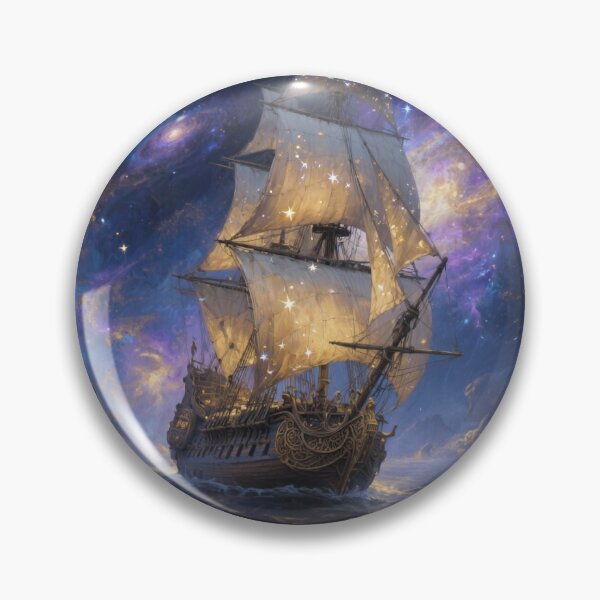 Item preview, Majestic Sailing Ship at Sunset – Romance, adventure & golden light on the open sea designed and sold by FotoworldEdel.