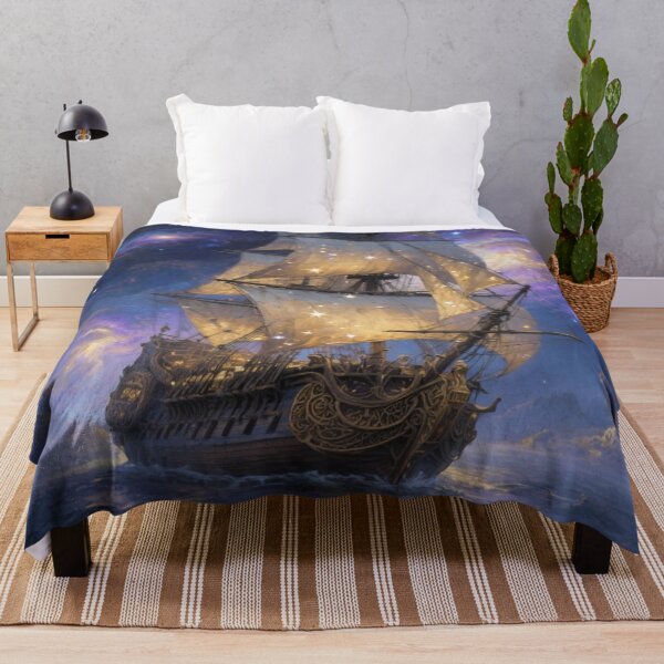 Item preview, Majestic Sailing Ship at Sunset – Romance, adventure & golden light on the open sea designed and sold by FotoworldEdel.