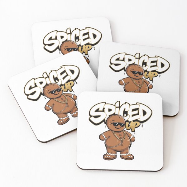 Item preview, Spiced Up Gingerbread – Cool Holiday Cookie with Street Attitude designed and sold by MiszungART.