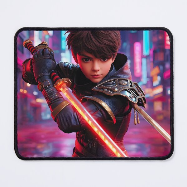Item preview, Cyber Samurai Boy designed and sold by Dorlax Colours.