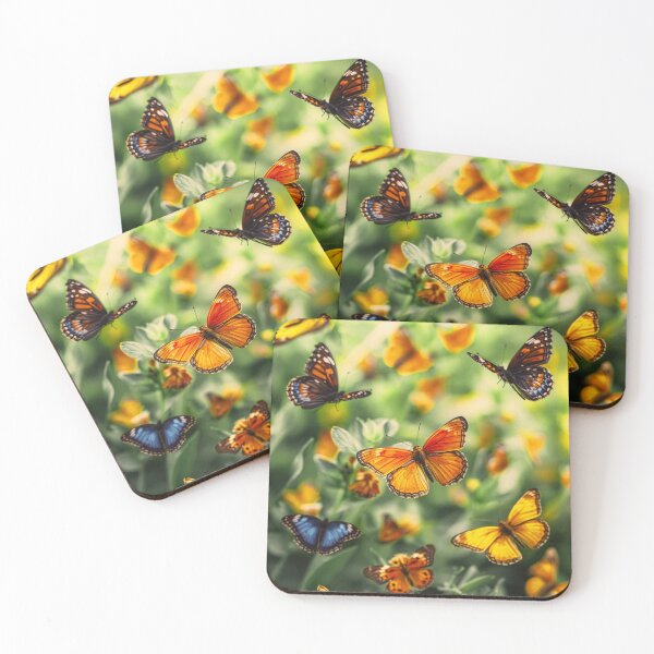 Item preview, Butterfly Cluster designed and sold by WJ Cozy Creations.