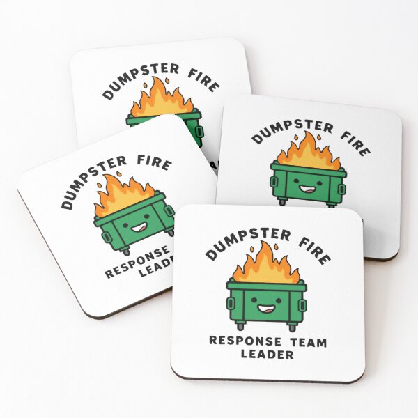 Item preview, Dumpster Fire Response Team Leader Master of Mayhem designed and sold by SkeletonsDanger.