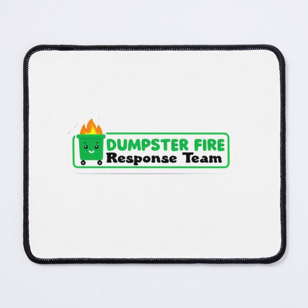 Item preview, Dumpster Fire Response Team Leader Captain of Catastrophe designed and sold by SkeletonsDanger.
