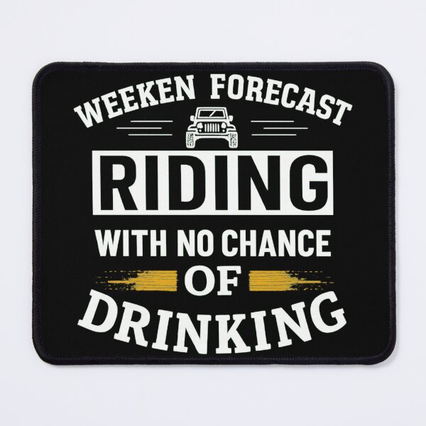 Item preview, Weekend Forecast Riding No Chance Drinking ATV Enthusiasts designed and sold by artcultreone.