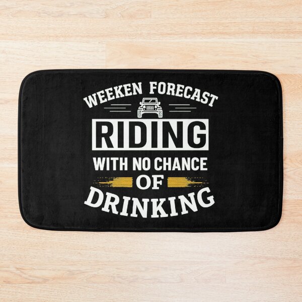 Item preview, Weekend Forecast Riding No Chance Drinking ATV Enthusiasts designed and sold by artcultreone.