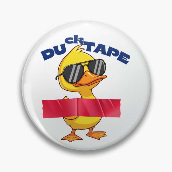 Item preview, Funny Duck Tape Design designed and sold by AKANKEDESIGN.