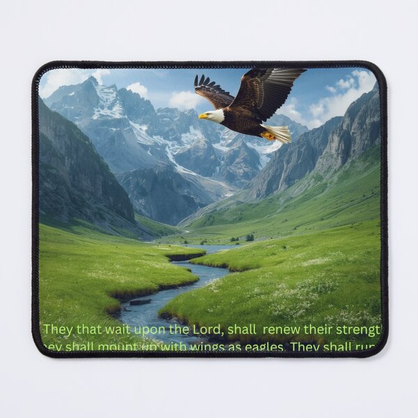 Item preview, They That Wait Upon the Lord - Isaiah 40:31 designed and sold by WJ Cozy Creations.
