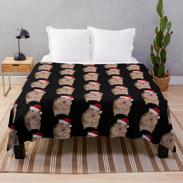 Item preview, Cute Christmas Hamster in Santa Hat designed and sold by BlendArts.