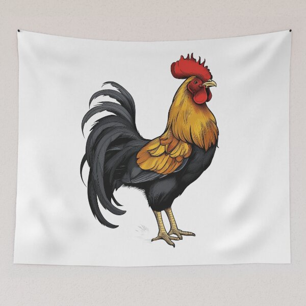 Item preview, The Crowmaster - Rooster Designs designed and sold by RockitBaby.