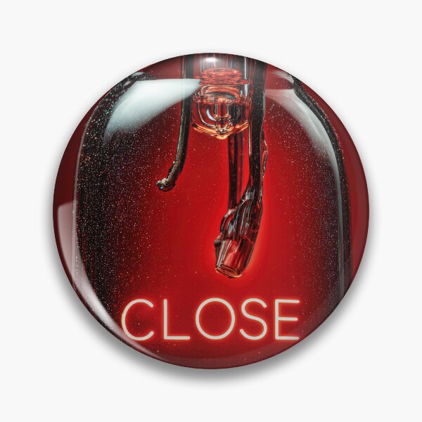 Item preview, Neon “CLOSE” Sign Inside Light Bulb – Modern Red Glow Aesthetic designed and sold by Grafititee.