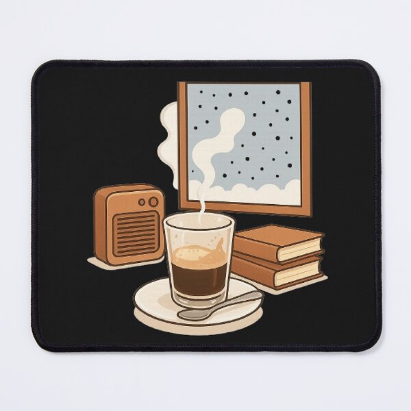 Item preview, Coffee Lover Vibes — Caffeine, Books & Cozy Cup Moments designed and sold by Artaprintly.