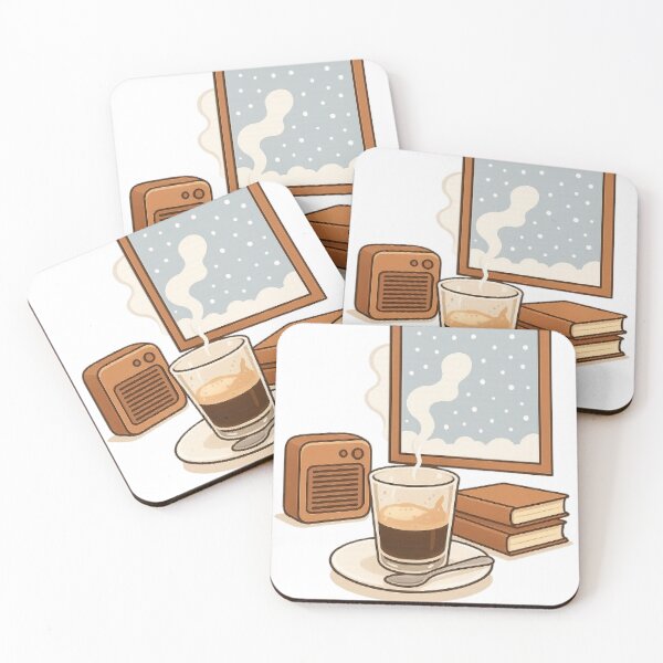 Item preview,   Coffee Lover Vibes — Caffeine, Books & Cozy Cup Moments designed and sold by Artaprintly.
