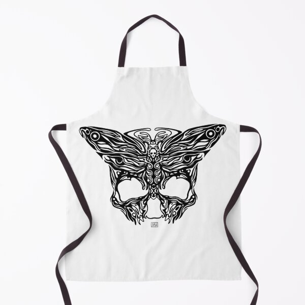 Item preview, Oil Slick - Skull and Death Moth designed and sold by CA NEWT.