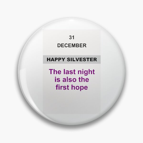 Item preview, Happy Silvester - December 31, Edition: 31 designed and sold by ariksworld.