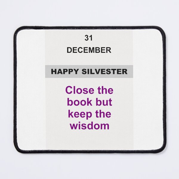 Item preview, Happy Silvester - December 31, Edition: 32 designed and sold by ariksworld.