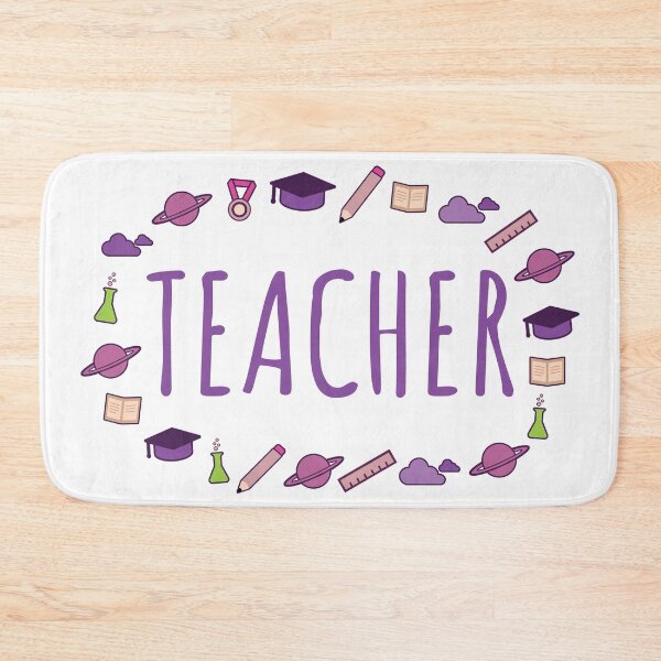 Item preview, Teacher with teachers stuff designed and sold by Think4Prints.
