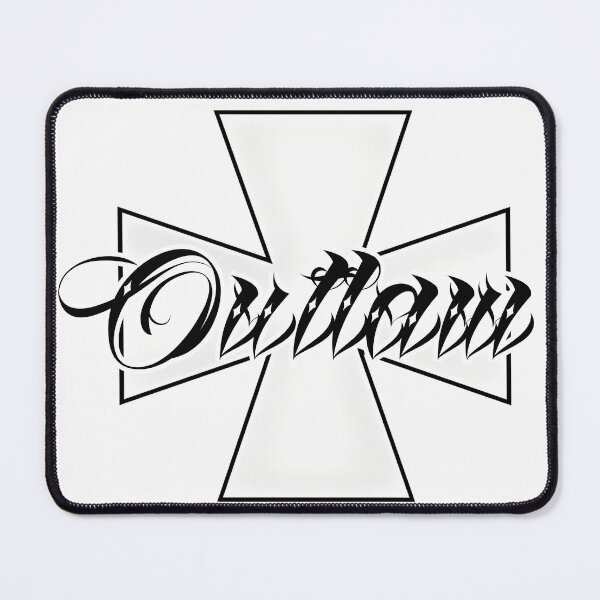 Item preview, Outlaw Iron Cross 1% Rocker Logo West Coast Chopper Style designed and sold by Bearded-Viking.