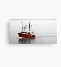 Red Boat Metal Print