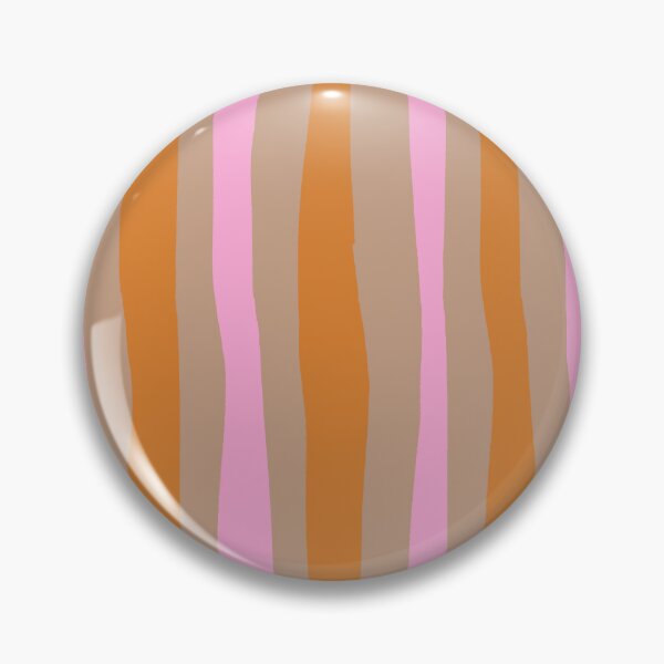Item preview, Organic Stripe Pink Orange designed and sold by LittleFishStud.