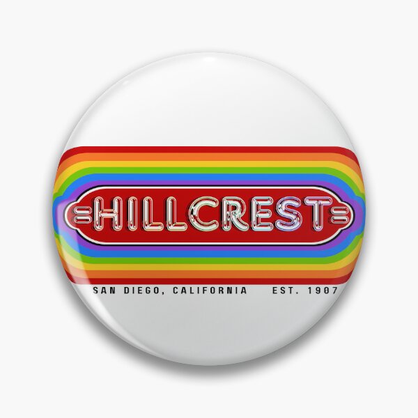 Item preview, Hillcrest, San Diego - Rainbow Flag designed and sold by lesbianfilmclub.sd.