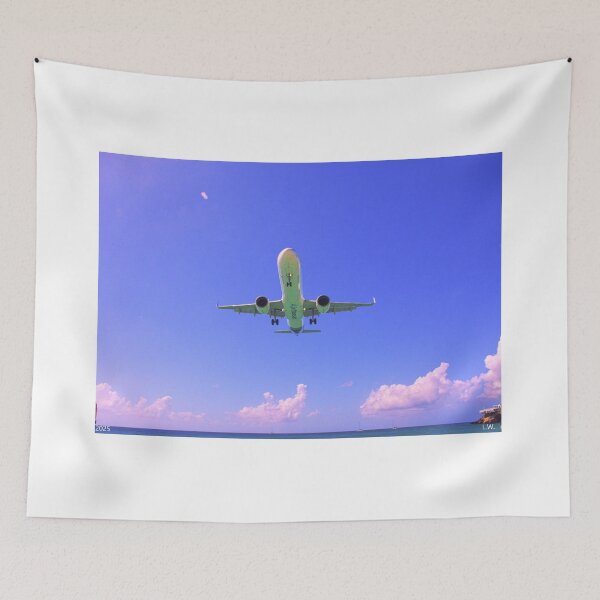 Item preview, In Coming Flight Over Maho Beach designed and sold by LisaWootenPhoto.