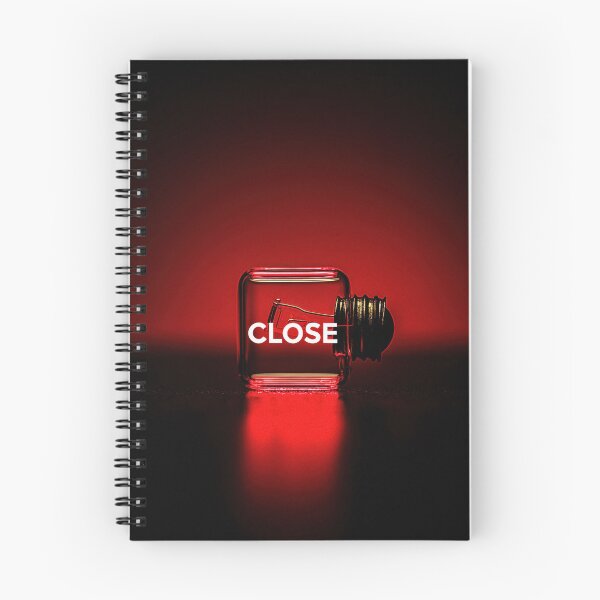 Item preview, Neon “CLOSE” Sign Inside Light Bulb – Modern Red Glow Aesthetic designed and sold by Grafititee.