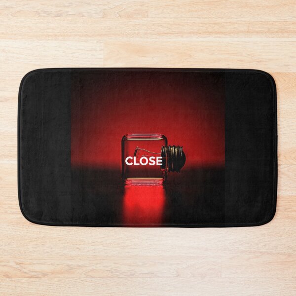 Item preview, Neon “CLOSE” Sign Inside Light Bulb – Modern Red Glow Aesthetic designed and sold by Grafititee.