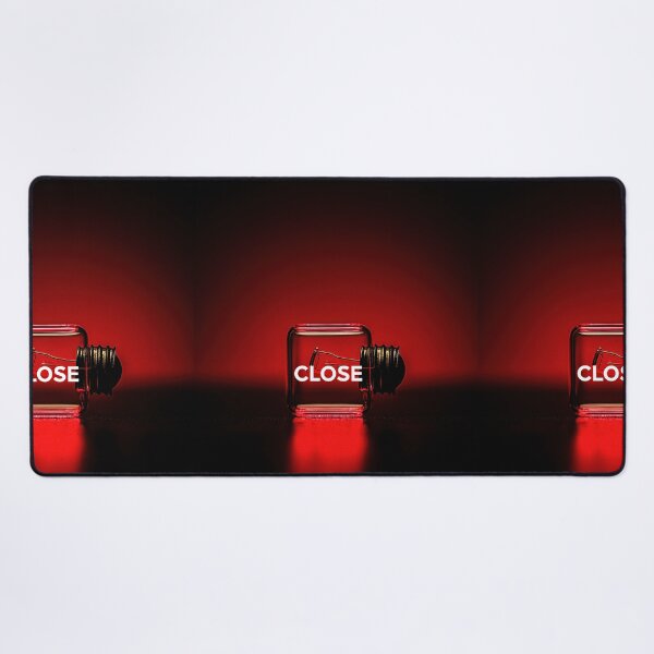 Item preview, Neon “CLOSE” Sign Inside Light Bulb – Modern Red Glow Aesthetic designed and sold by Grafititee.