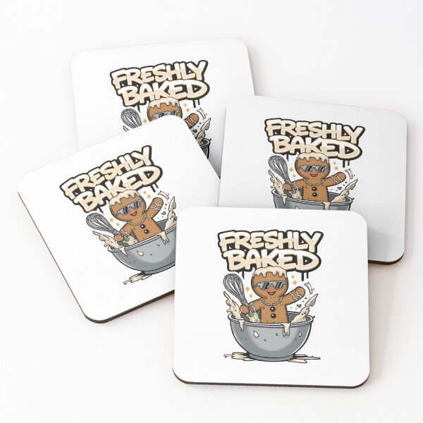 Item preview, Freshly Baked Gingerbread – Cute Holiday Cookie Kitchen Chaos designed and sold by MiszungART.