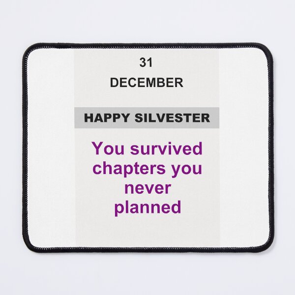 Item preview, Happy Silvester - December 31, Edition: 33 designed and sold by ariksworld.
