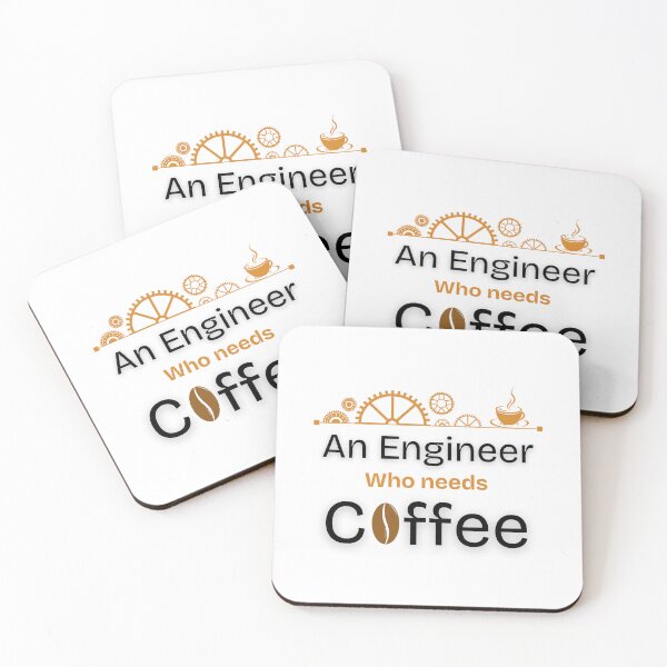 Item preview, An Engineer needs coffee - coffee loverful - Caffeine engineers  designed and sold by Happyhoo1.