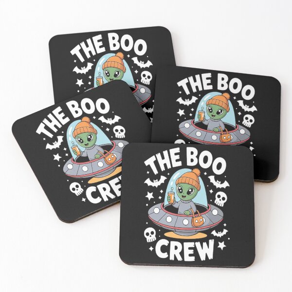 Artikelvorschau, Halloween UFO Alien Geist Die Boo Crew entworfen und verkauft von gandebro.