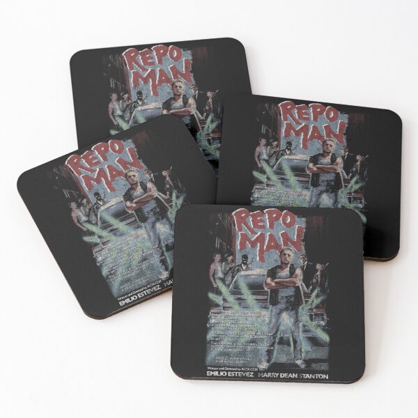 Item preview, Repo Man, Alex Cox, Harry Dean Stanton, Emilio Estevez designed and sold by AntoineMasson.