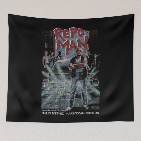 Item preview, Repo Man, Alex Cox, Harry Dean Stanton, Emilio Estevez designed and sold by AntoineMasson.
