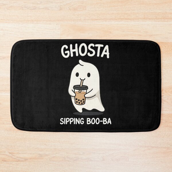 Item preview, Boba Ghost – Funny Kawaii Spooky Boba Theme designed and sold by Taans-Creation.