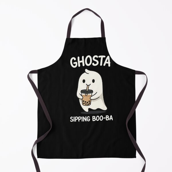 Item preview, Boba Ghost – Funny Kawaii Spooky Boba Theme designed and sold by Taans-Creation.