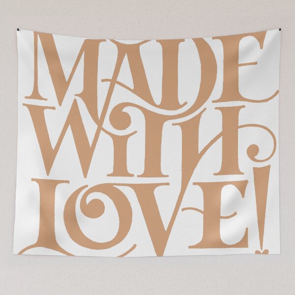 Item preview, Made With Love Retro Typography designed and sold by andry01.