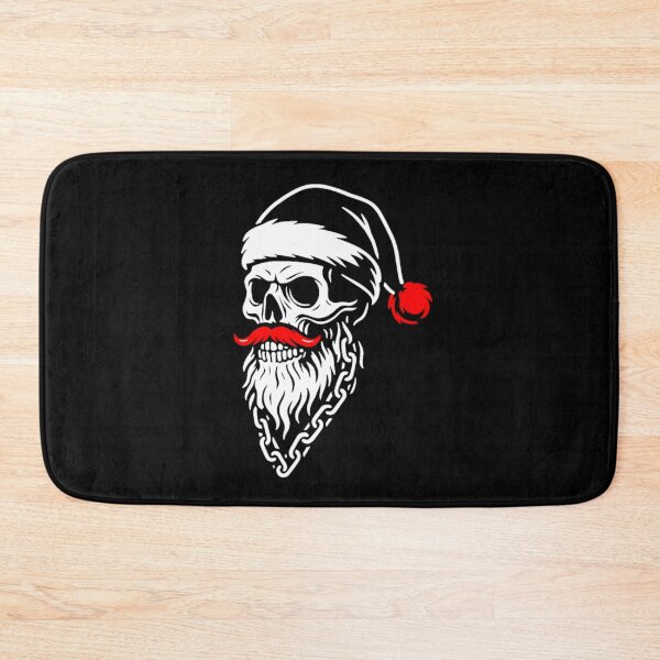 Item preview, Santa Skull – Badass Biker Christmas Design designed and sold by MS-Shop4you.