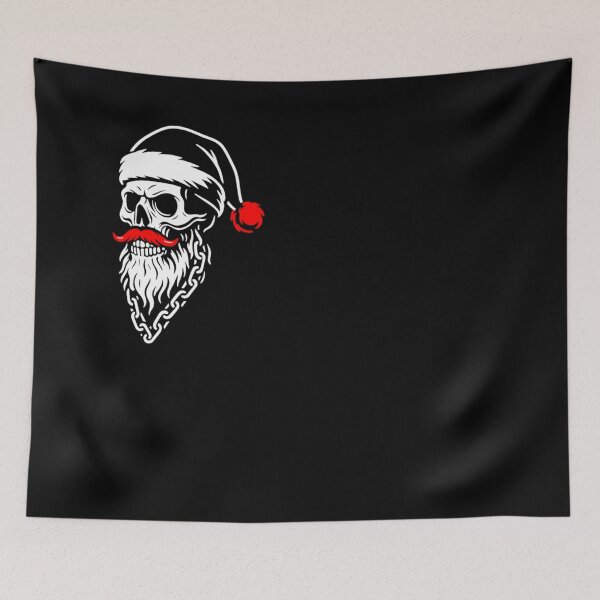 Item preview, Santa Skull – Badass Biker Christmas Design designed and sold by MS-Shop4you.