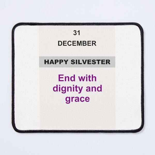 Item preview, Happy Silvester - December 31, Edition: 35 designed and sold by ariksworld.