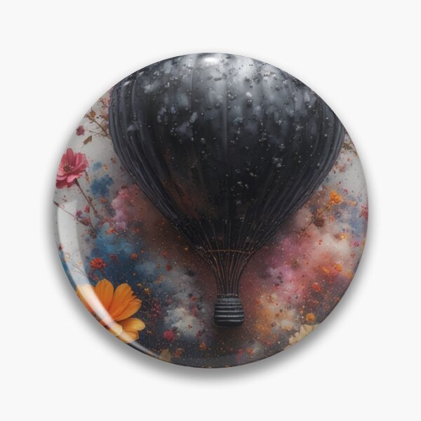 Item preview, Heart-shaped balloon journey through a flower garden. designed and sold by Mianku | Für das Leben.