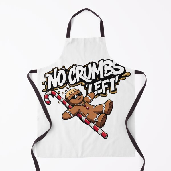 Item preview, No Crumbs Left – Acrobat Gingerbread Candy Cane Style designed and sold by MiszungART.