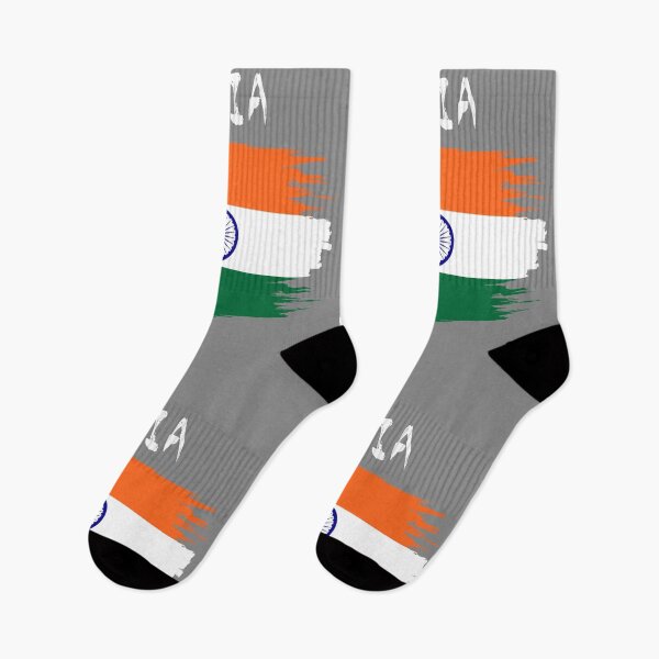 Item preview, India Brushstroke Flag – Bold Patriotic Art designed and sold by mashmosh.