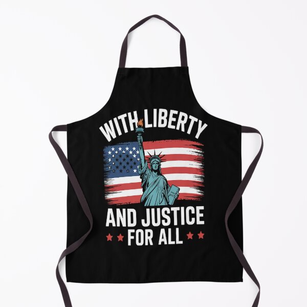 Item preview, With Liberty And Justice For All American Flag - 4th Of July designed and sold by gandebro.