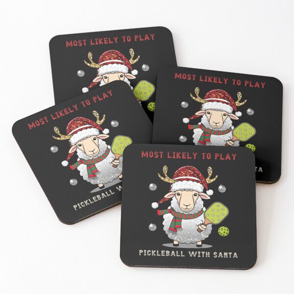 Artikelvorschau, Am ehesten spielt er Pickleball mit dem Weihnachtsmann entworfen und verkauft von Margerita23.