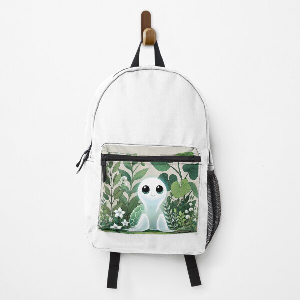 Item preview, Kawaii Ghost Turtle Forest Spirit Art designed and sold by BigBlueArt.