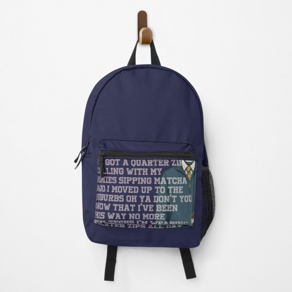 Item preview, Quarter Zip & Matcha Lyrics – Retro Aesthetic Design designed and sold by Mog Mog Eatalot – Tokyo x A’dam Mashup.